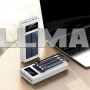 Портативний зарядний пристрій Power Bank YM-309 30000mAh Solar з LED дисплеєм 2 USB